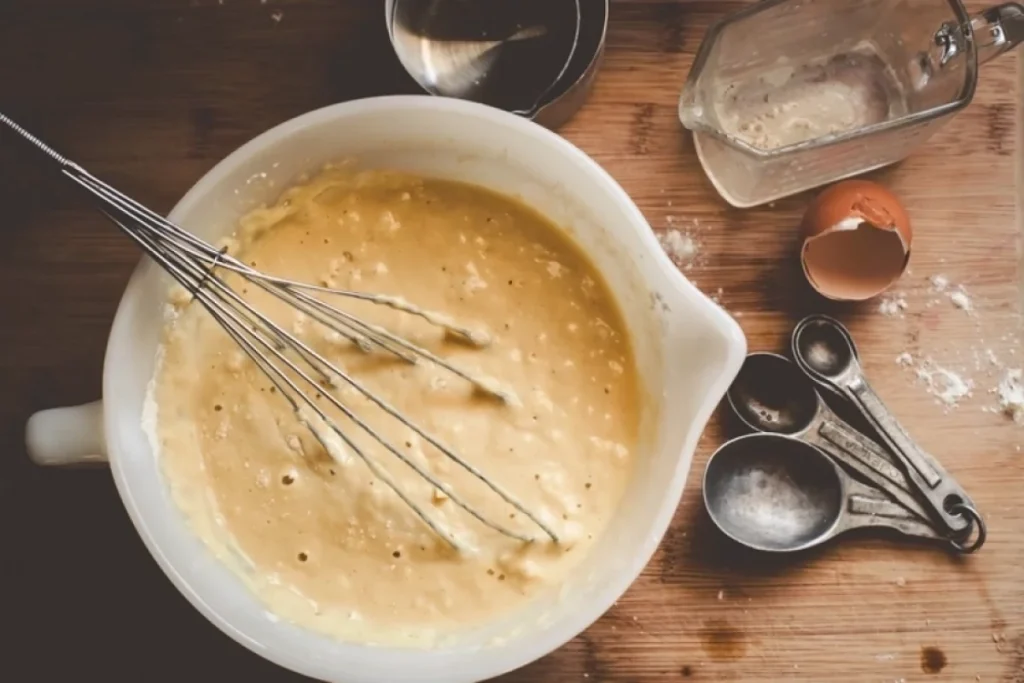 Jetzt mache ich nur noch französische Crêpes. Die sind so elastisch und weich, dass ich nie wieder zum alten Rezept zurückkehren werde