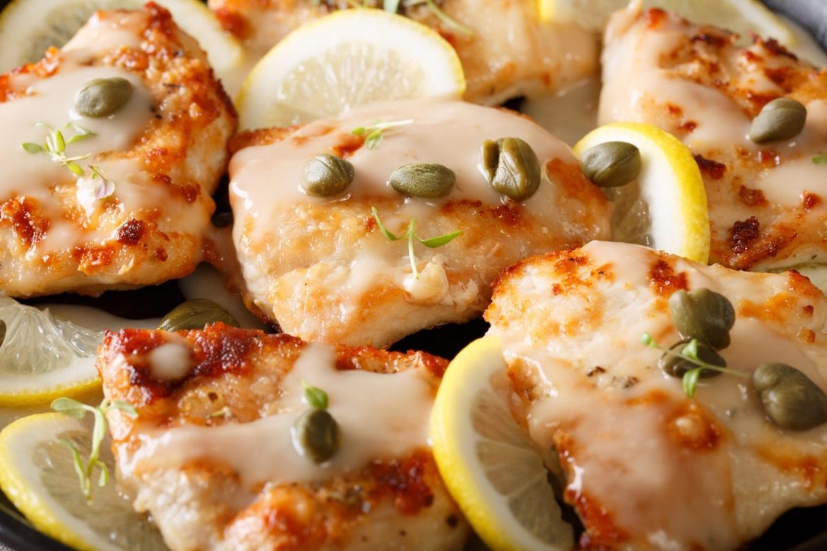 Hähnchen-Piccata: Ein Rezept mit Kapern, das in nur 20 Minuten zubereitet ist
