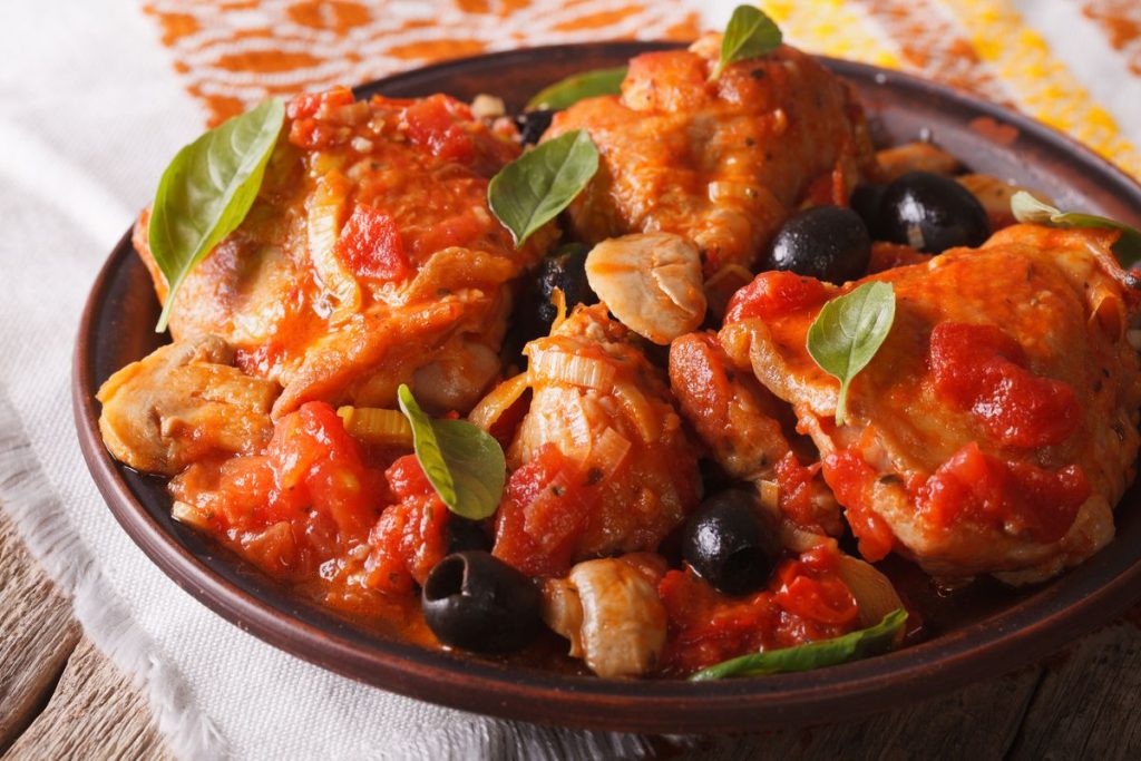 sh pollo alla cacciatora in friggitrice ad aria