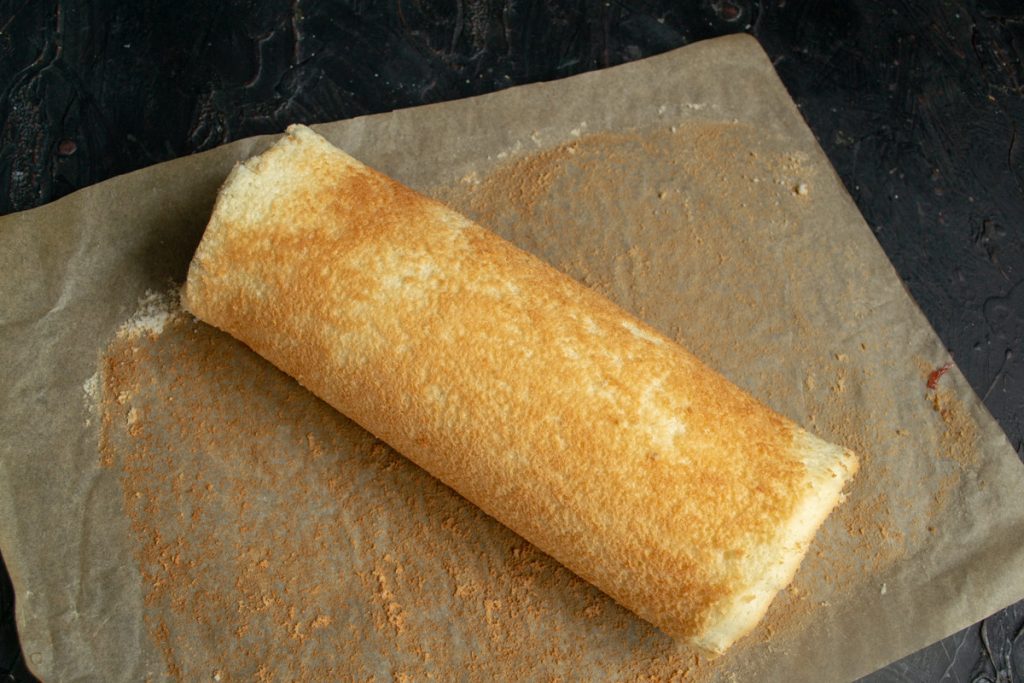 Fluffig, zart und mit Zimtgeschmack. Apfelroulade – ein Dessert, das immer Eindruck macht