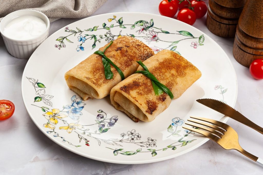 Gefüllte Pfannkuchen