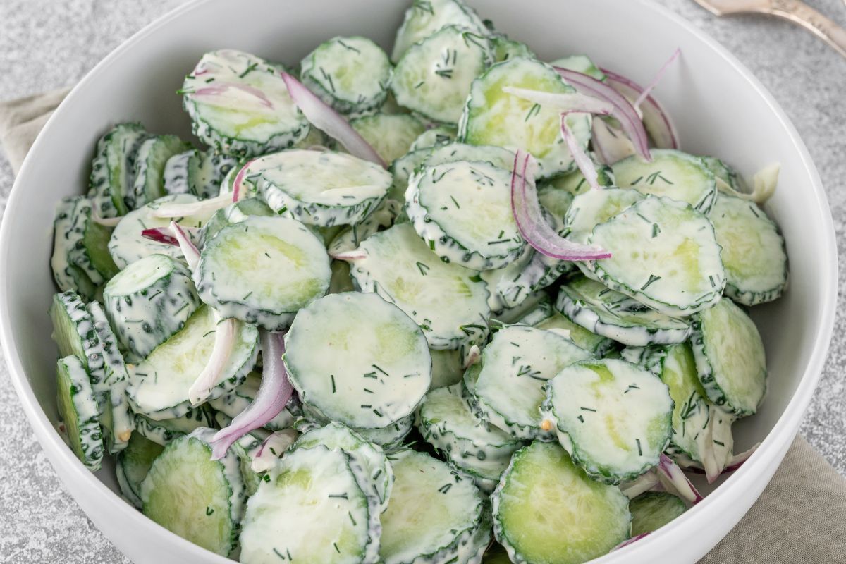 Einfacher Snack: Ägyptischer Salat