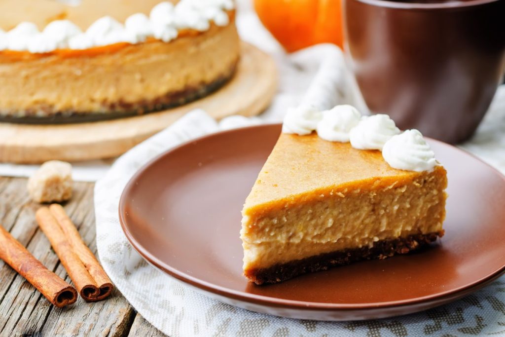 Cheesecake im Ofen backen? Ja, wenn er aus Kürbis ist: Sein Duft ist sogar auf dem Treppenabsatz zu riechen