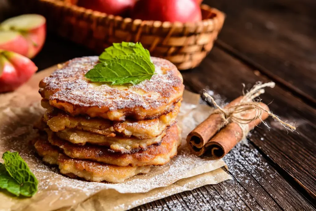 Ich brate keine Pfannkuchen mehr, sondern backe sie im Ofen. Sie werden luftig und lecker, aber nicht fettig