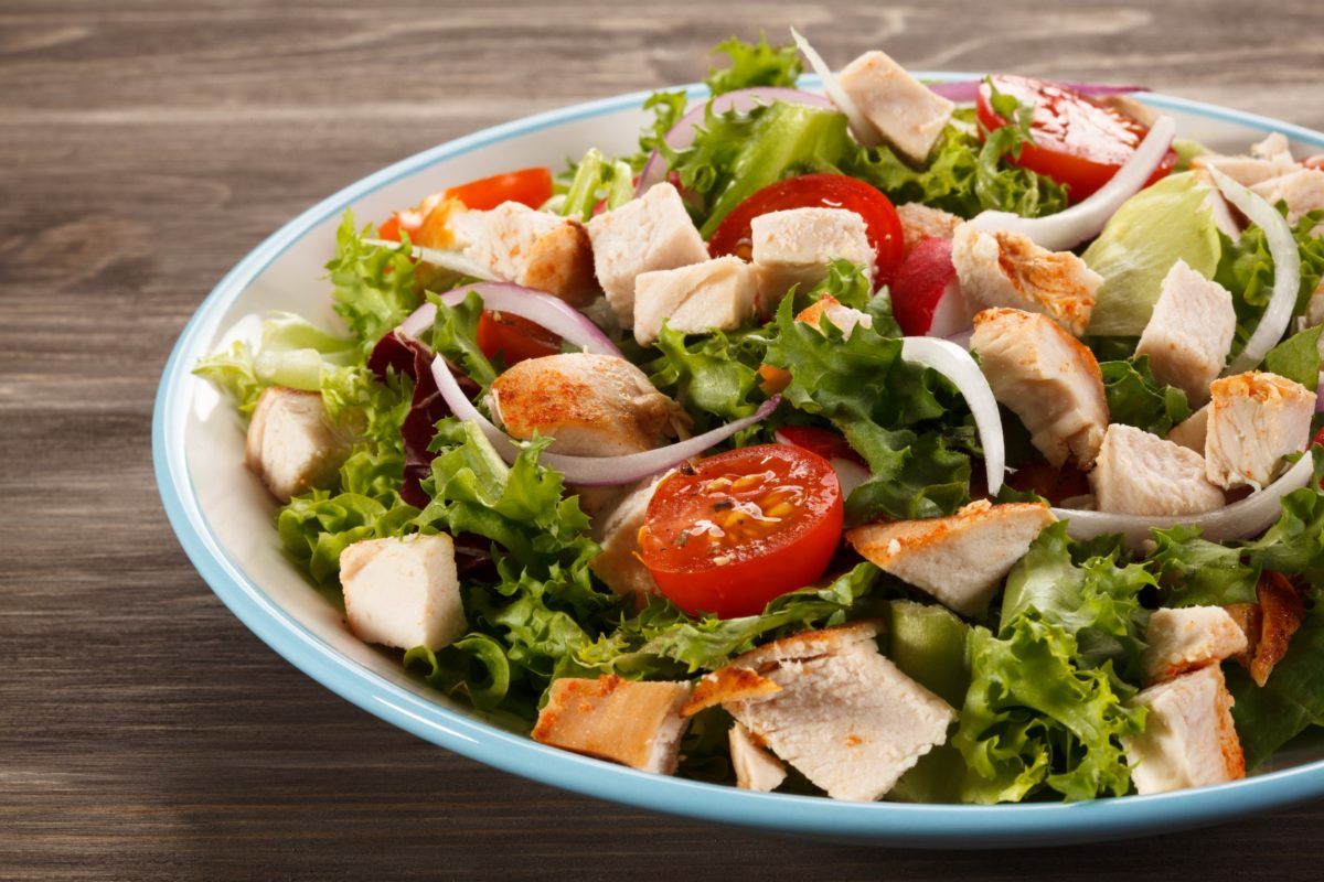 Salat ist besser als Kebab zum Abendessen. Und ganz ohne schlechtes Gewissen
