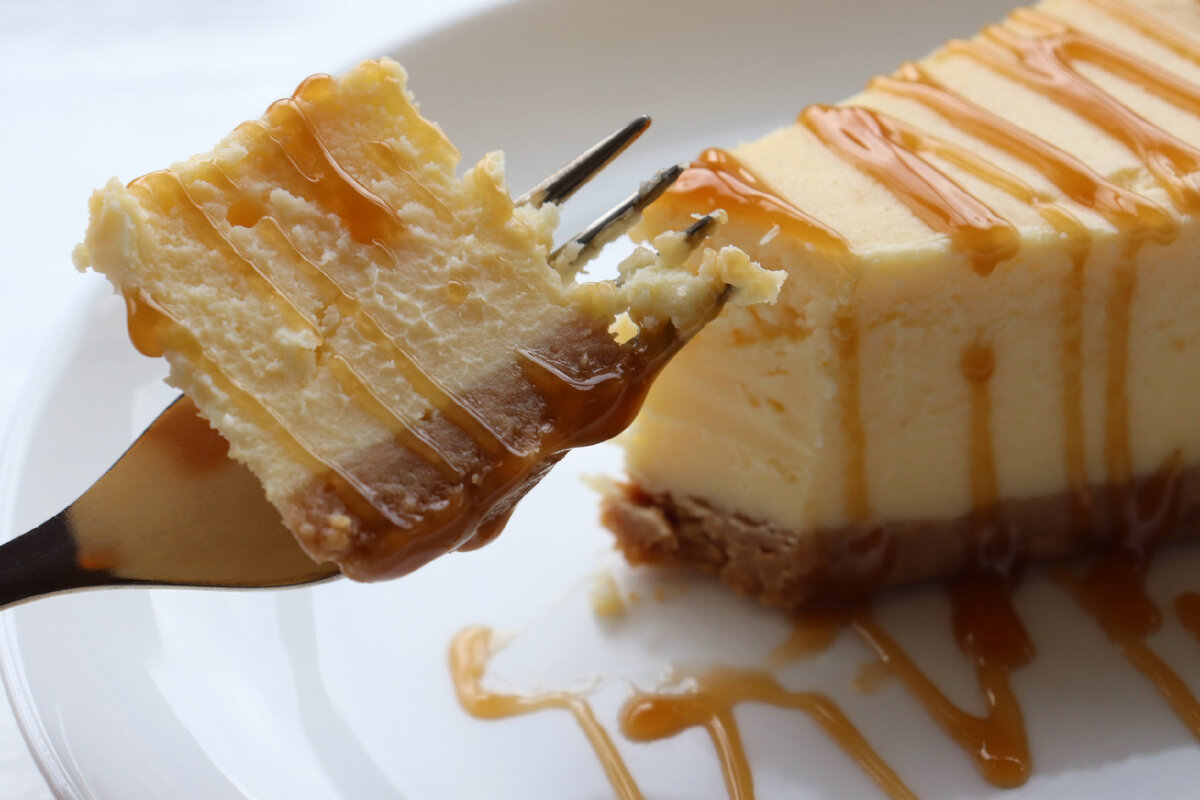 Ich backe jetzt jedes Wochenende New York Cheesecake, er ist immer Teil meines Snacks!