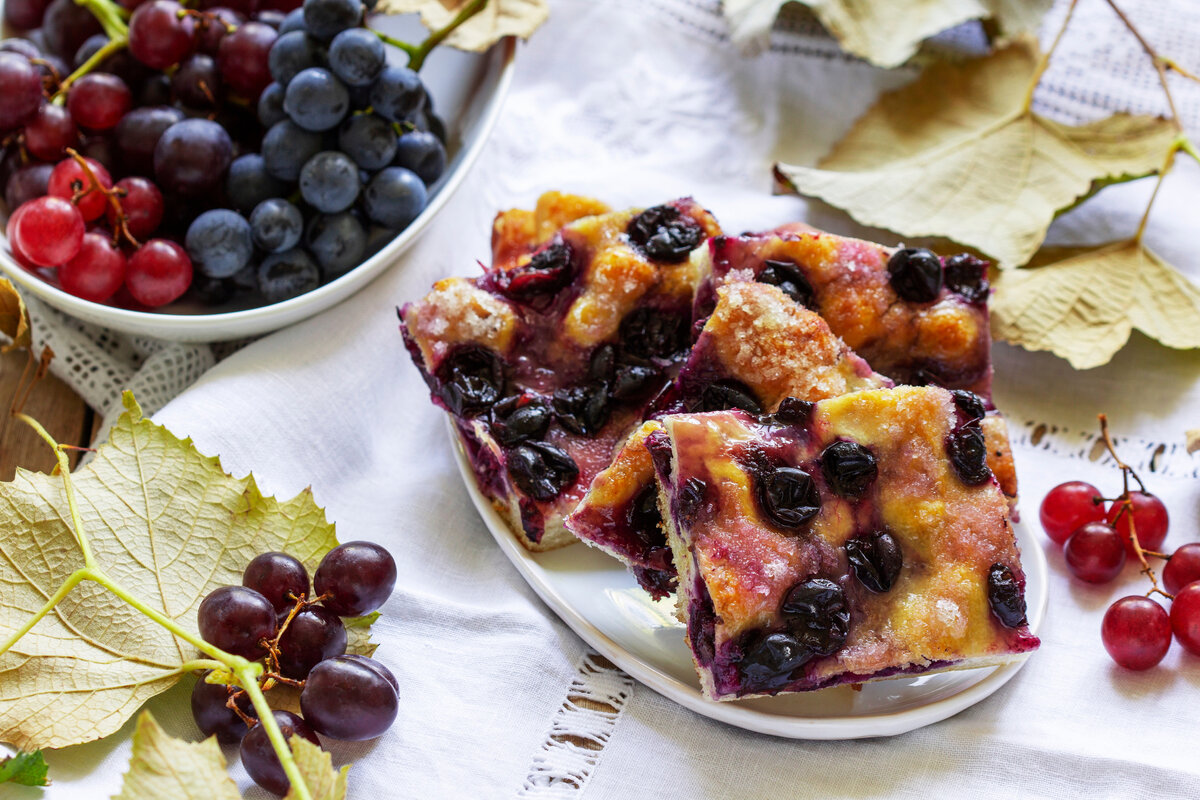 Lecker und super einfach: Schiacciata mit Trauben – der perfekte Snack für Herbsttage